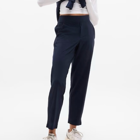 Athleta Pants - Athleta Brooklyn Mid Rise Ankle Pant Blue
